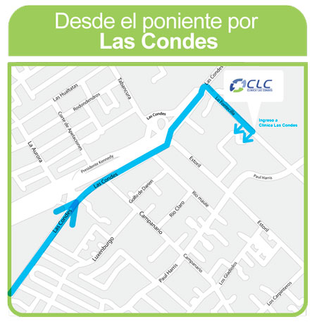 Si viene desde el poniente